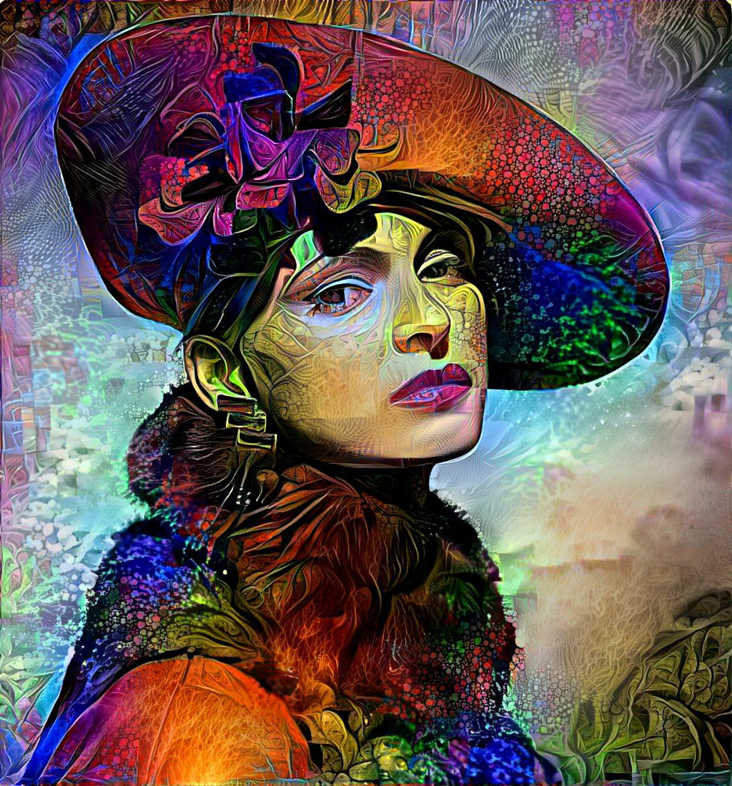 Lady in Color