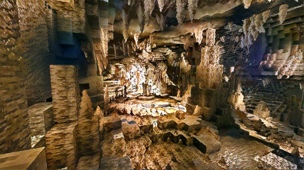 Realistic Minecraft Cavern