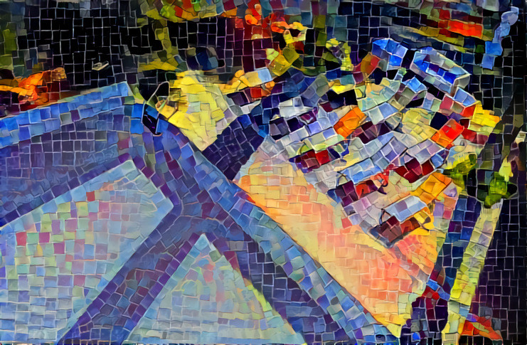 Pool mosaic