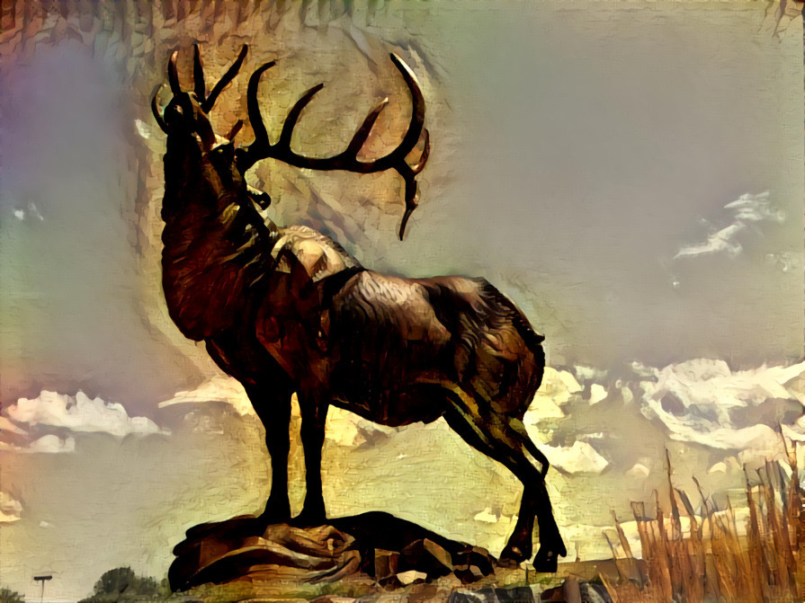 Elk Sculpture | MedRes_80%