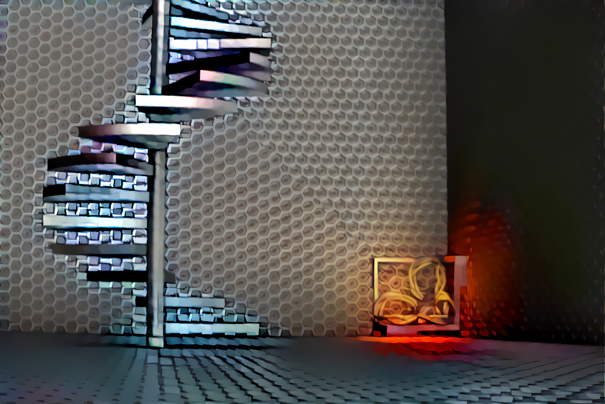Stairway - source made with MB3D