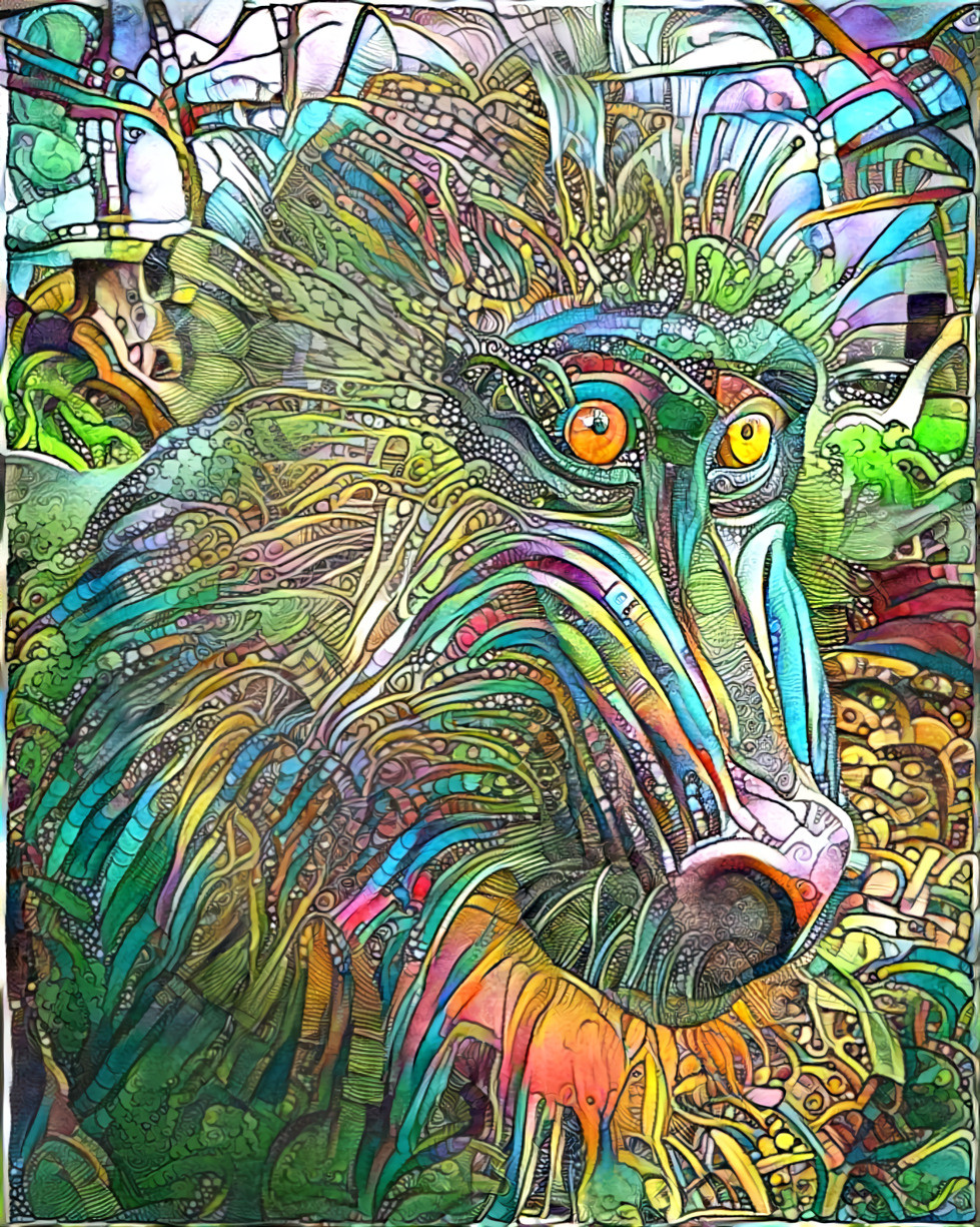 Psychedelic Baboon