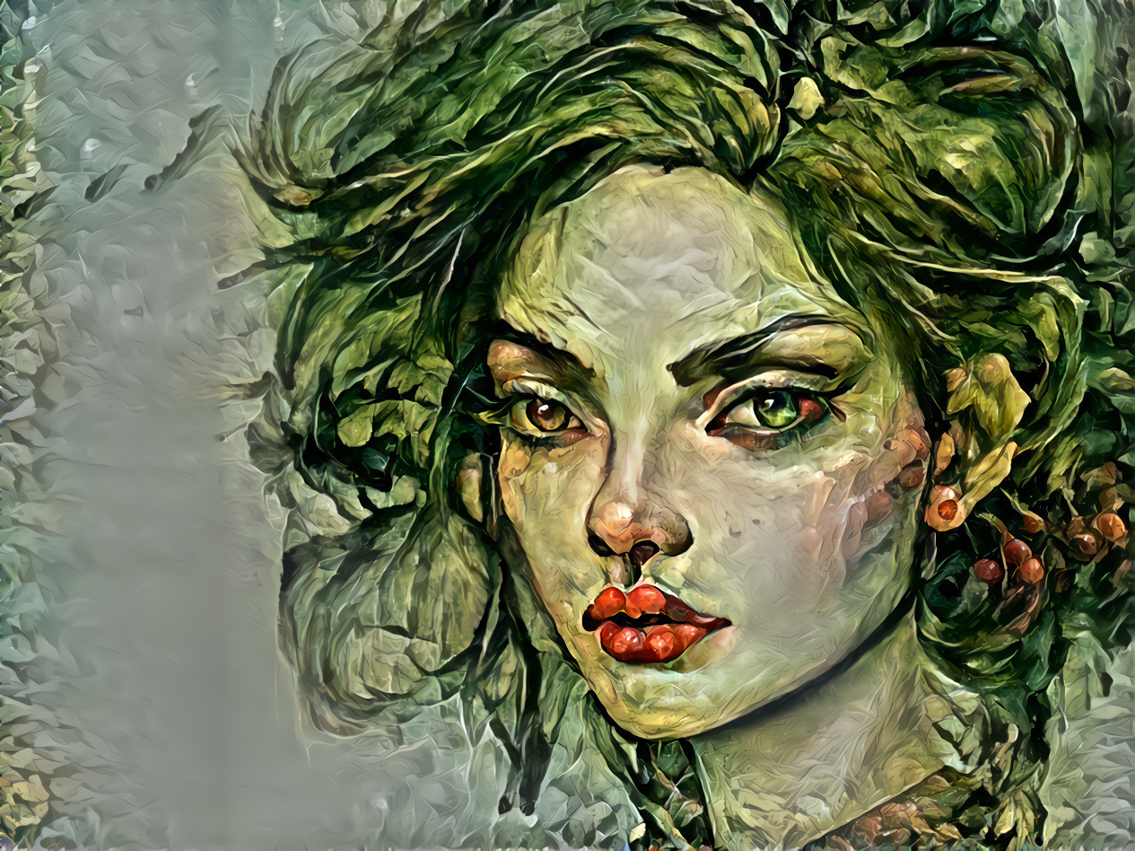 Faerie Woman in the Style of Brian Froud