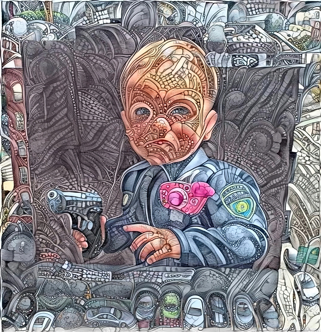 Baby cop by BIP in SF gets some texture