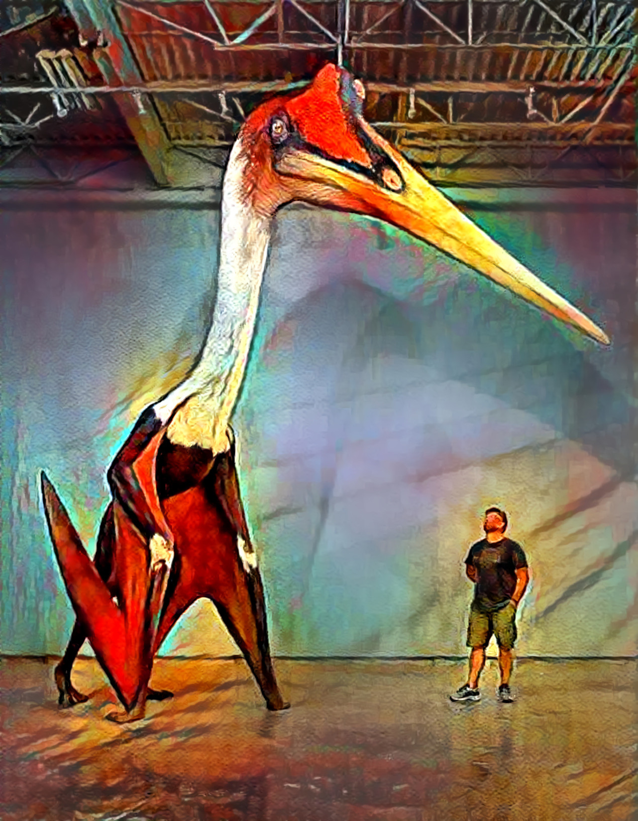 Stand Back! This Bird Devours Deep Dreams.