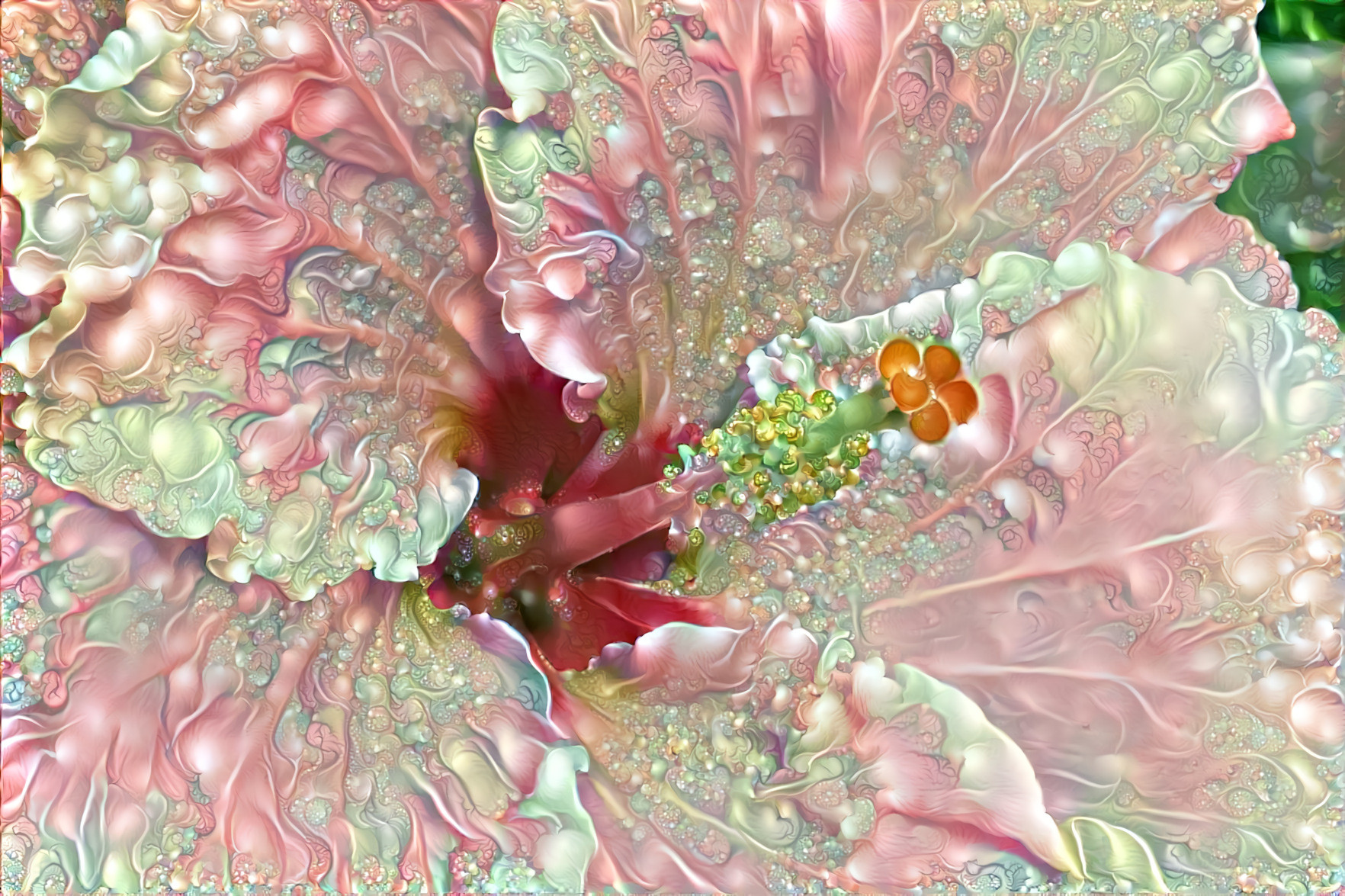 Iridescent Hibiscus