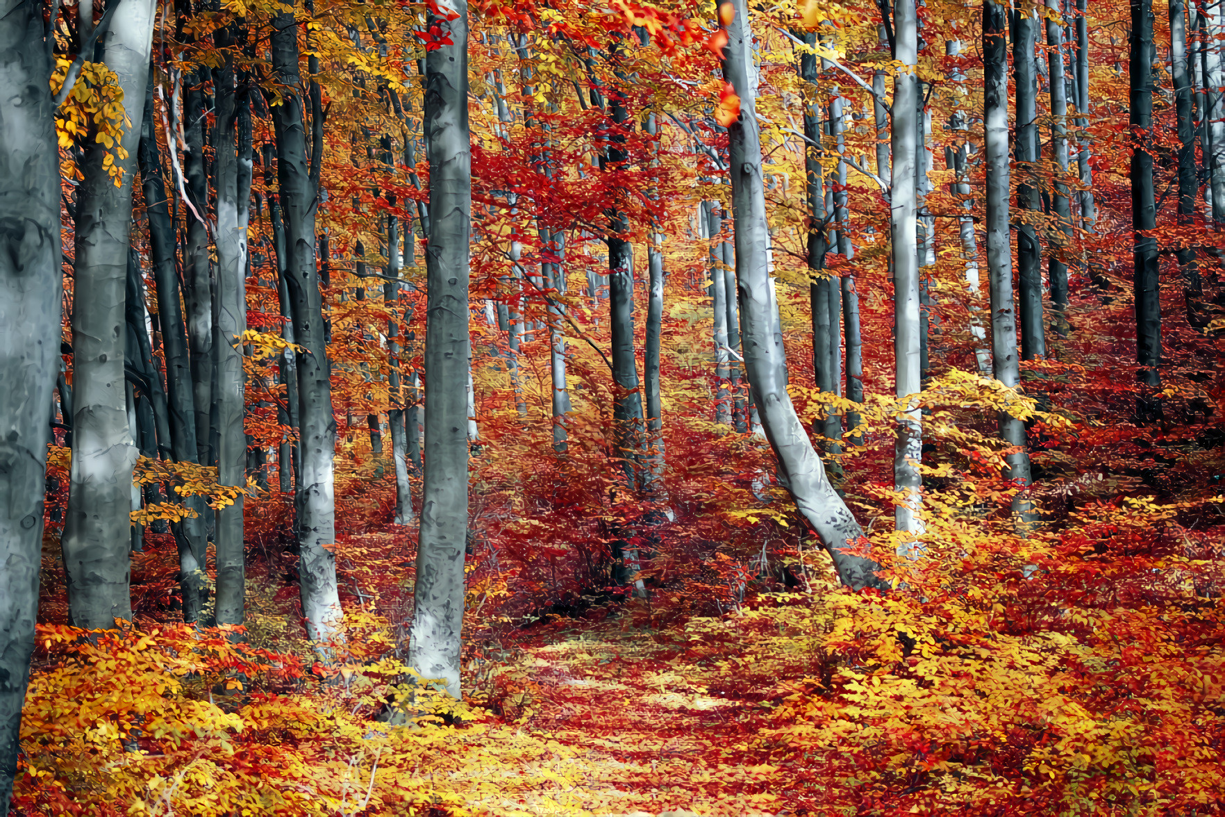 Forest Fall Season