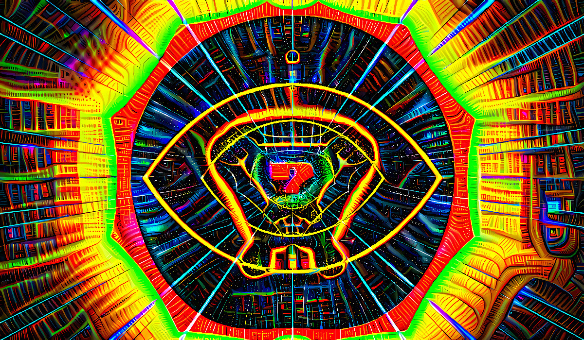 The Eye of Ra - (abstract from a Sterling fractal)