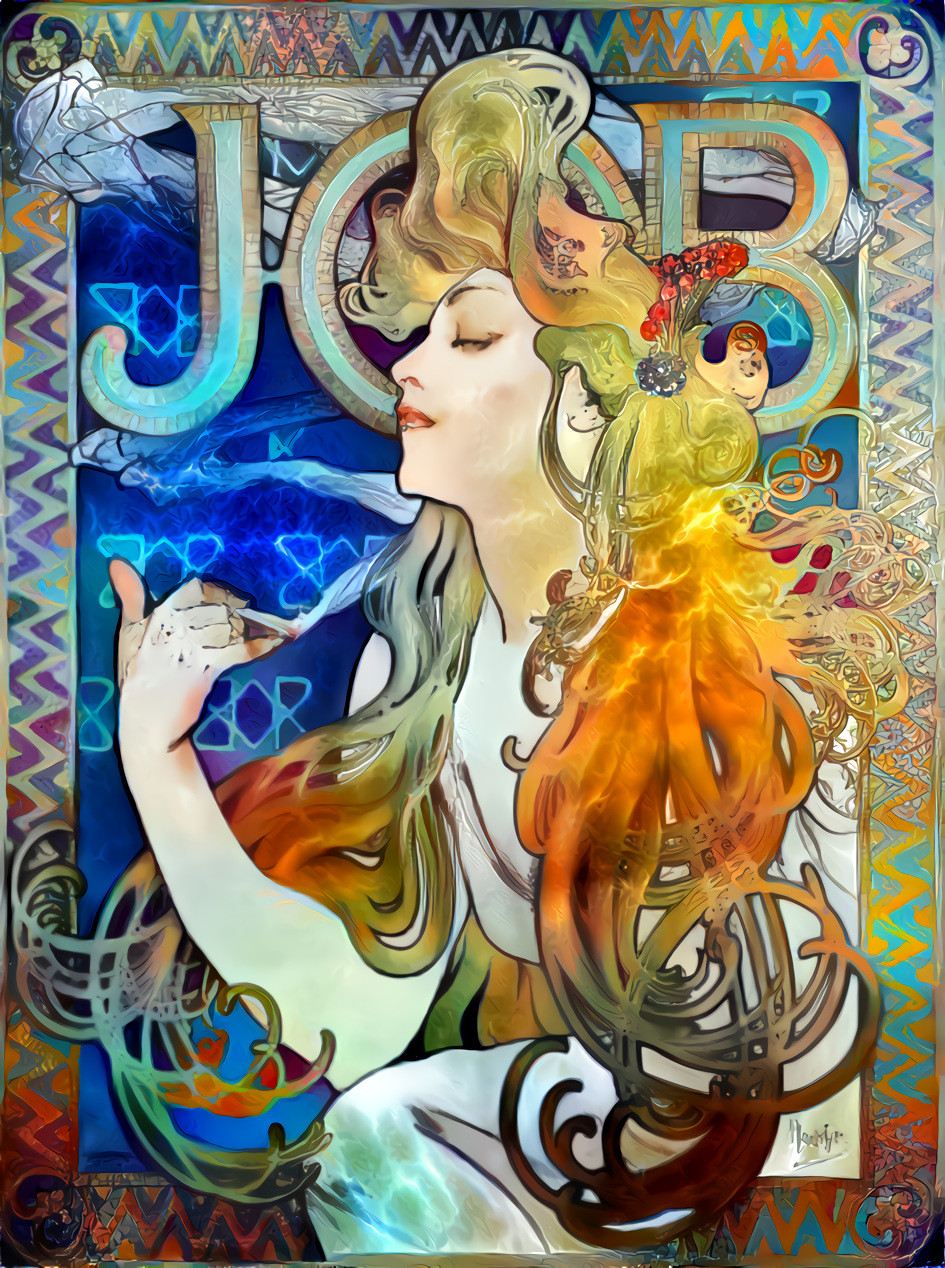 Job Cigarette Poster ( Работа Сигареты Плакат )