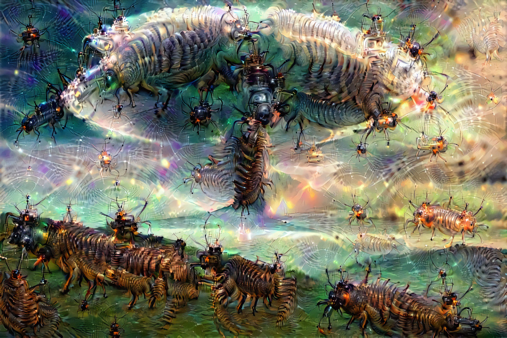 Deep nightmares - bug invasion from spaaaace