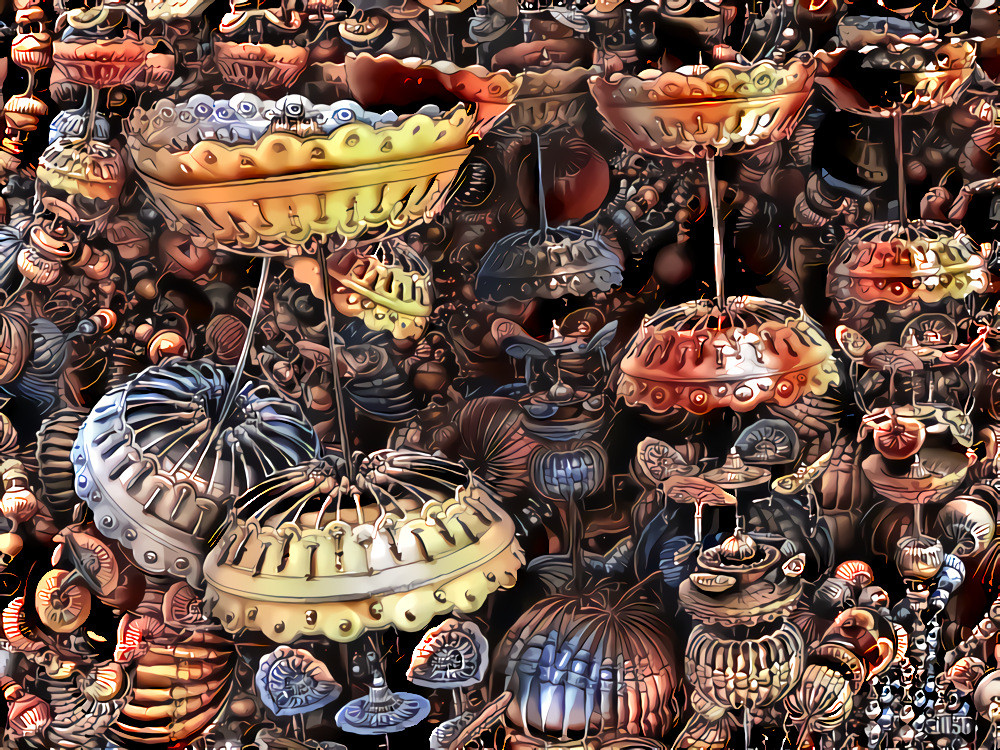 Hurry-scurry funfair - source made with Mandelbulb 3D