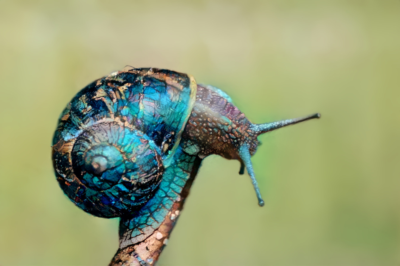 Sapphire snail