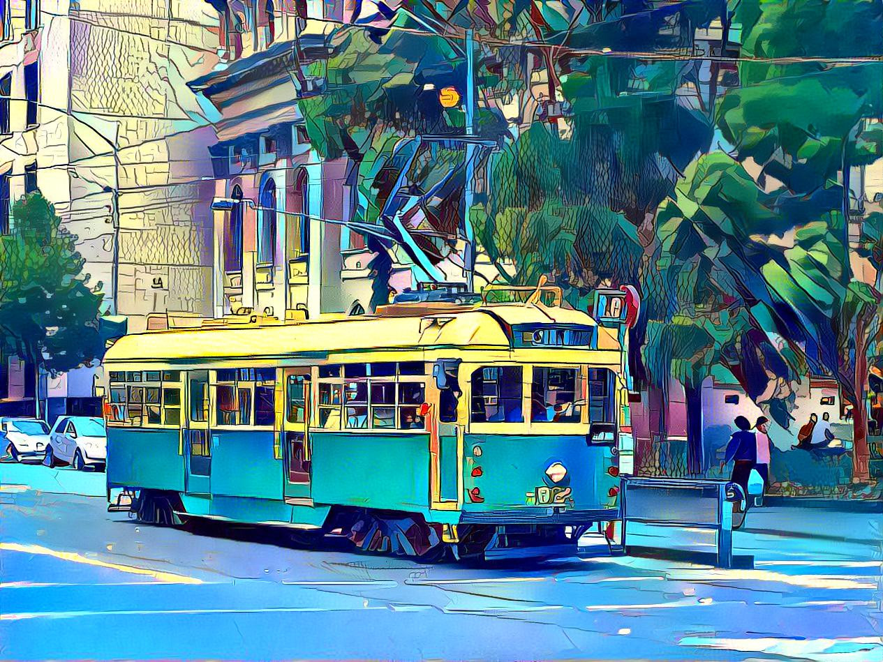 Tram Melbourne Australia