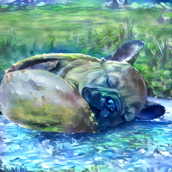 Pistachio pug that I made in photoshop
