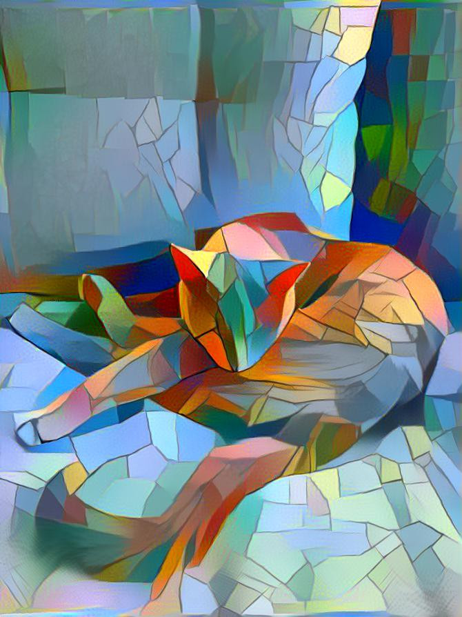 Mosaic Cat