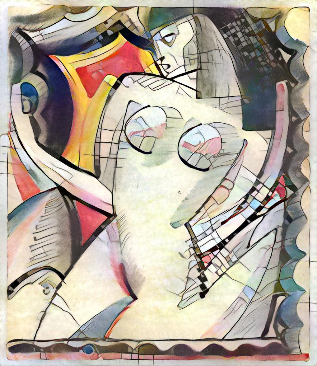 Nude a la Kandinsky