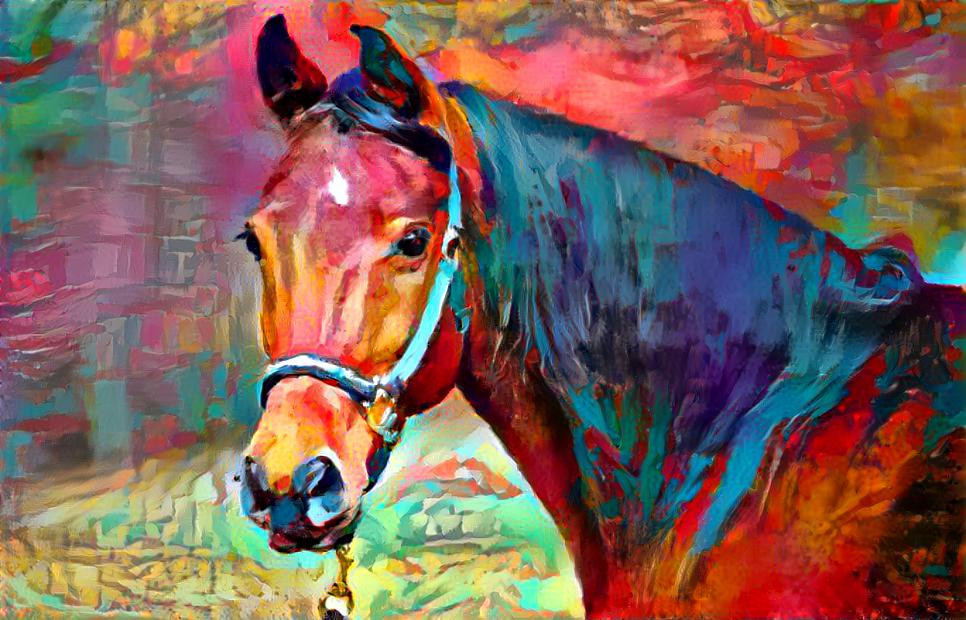  A painted horse but not a Paint horse