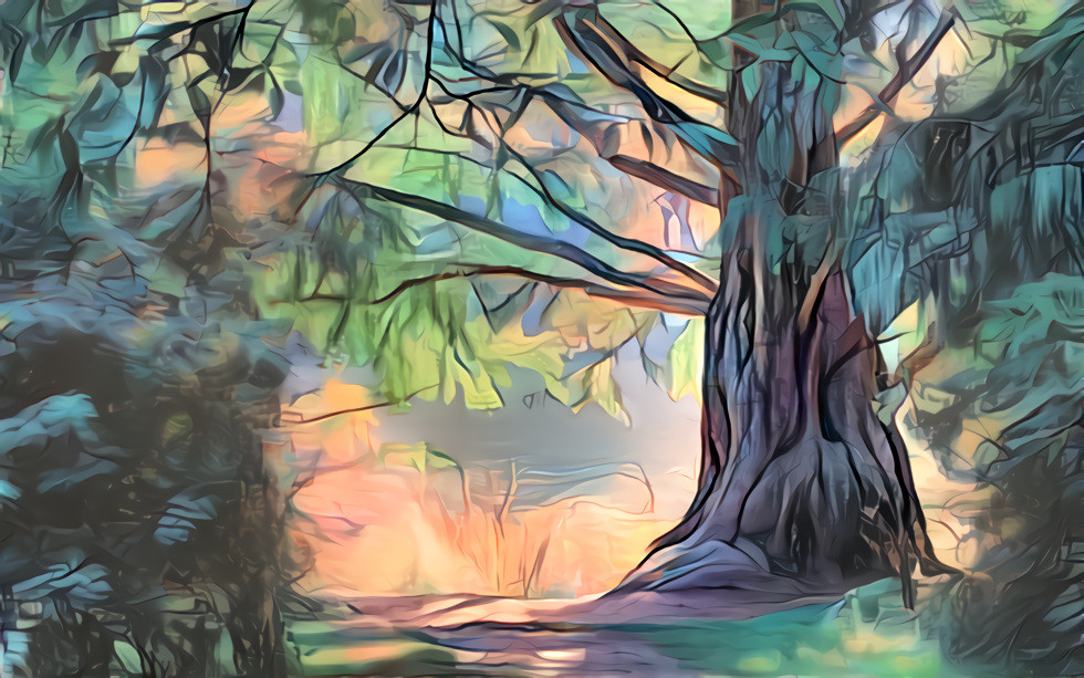 Pastel forest