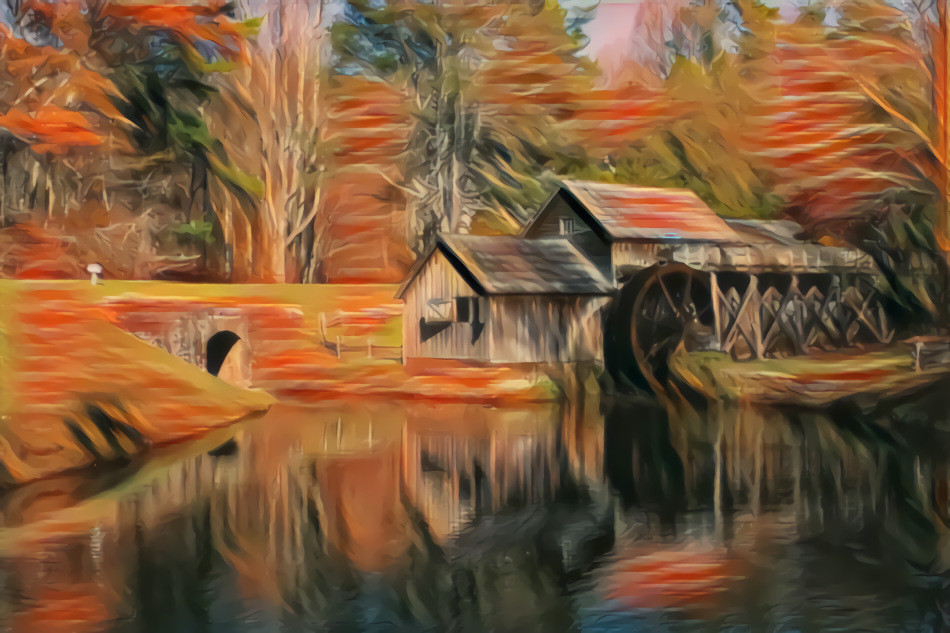 Autumnal Mabry Mill