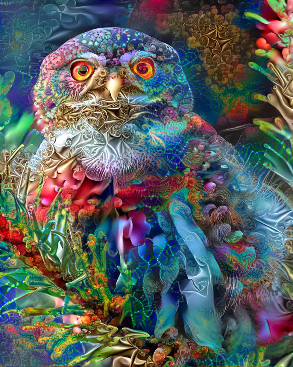 Colors of an owly dream