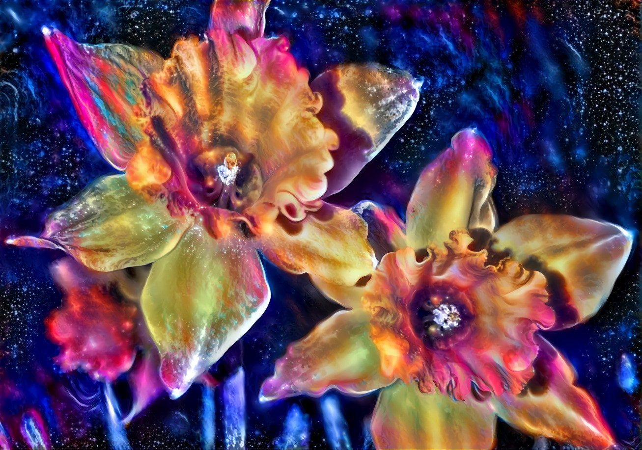 Daffodils In Space