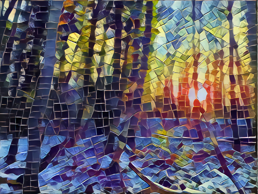 Sunset Mosaik