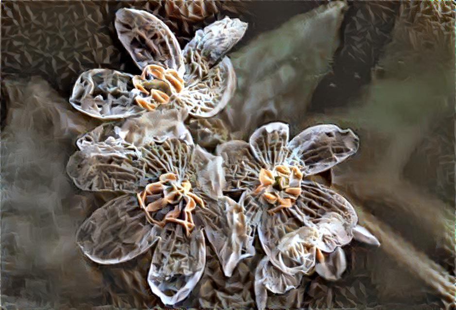 Selenite Glass Blossoms