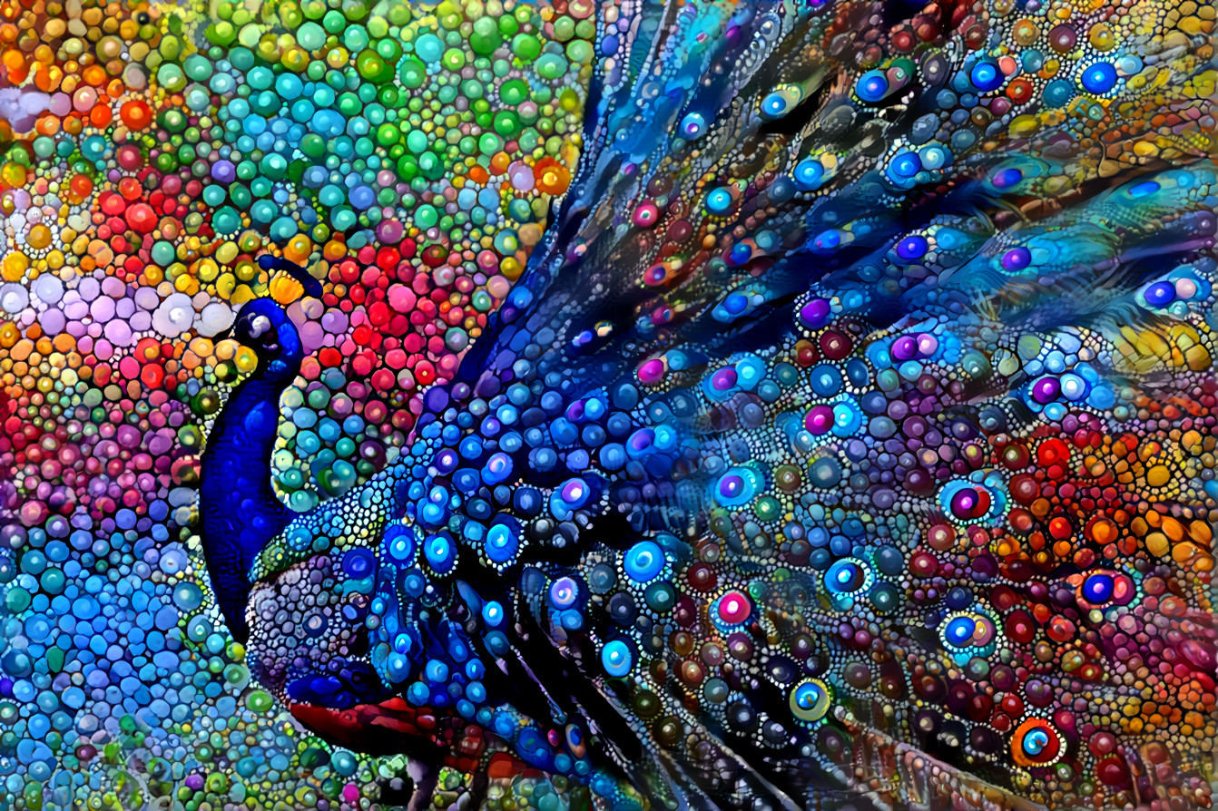 Aboriginal Peacock