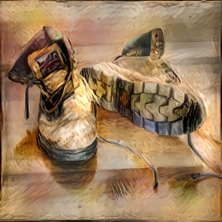 My Boots 2 :: Homage to van Gogh