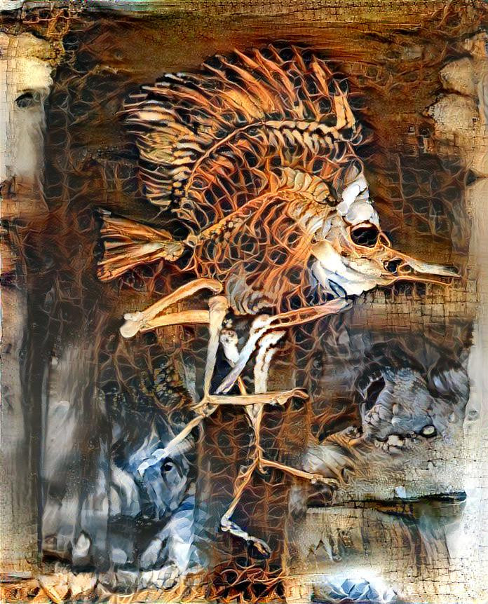 Gotischer Stelzfisch