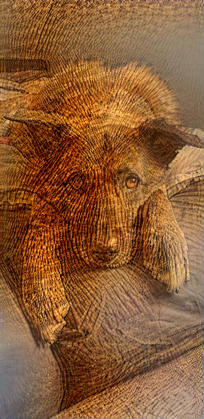 Wood dog