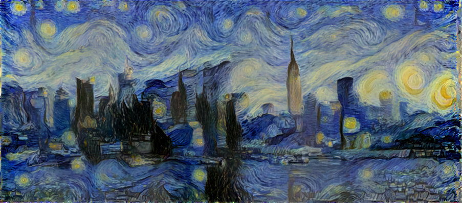 NY like Van Gogh