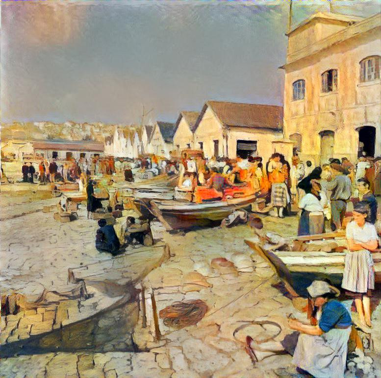 Portuguese Fishing Village