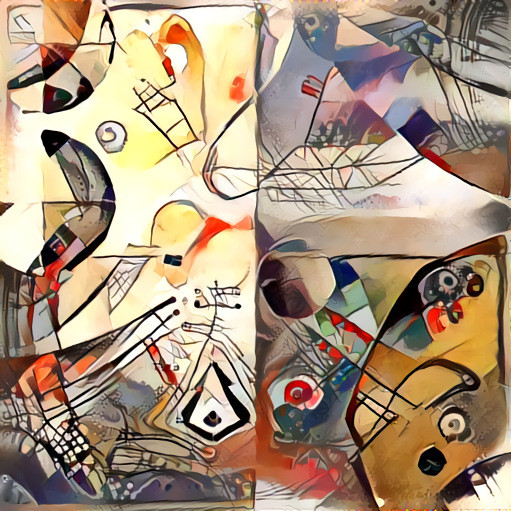 Coy (Kandinsky Style Two) - Random Abstract