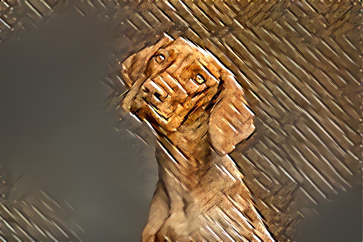 Carved Dog