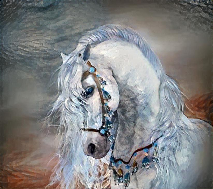  God's white horse