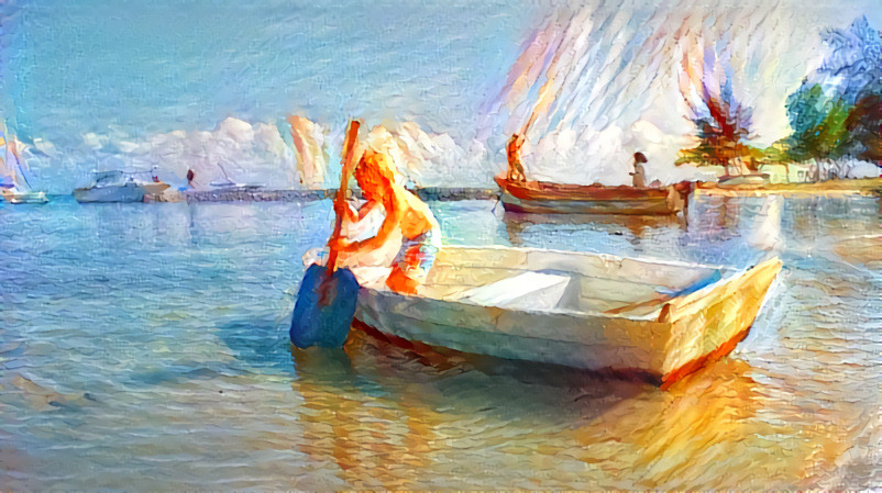 Boy in a Boat