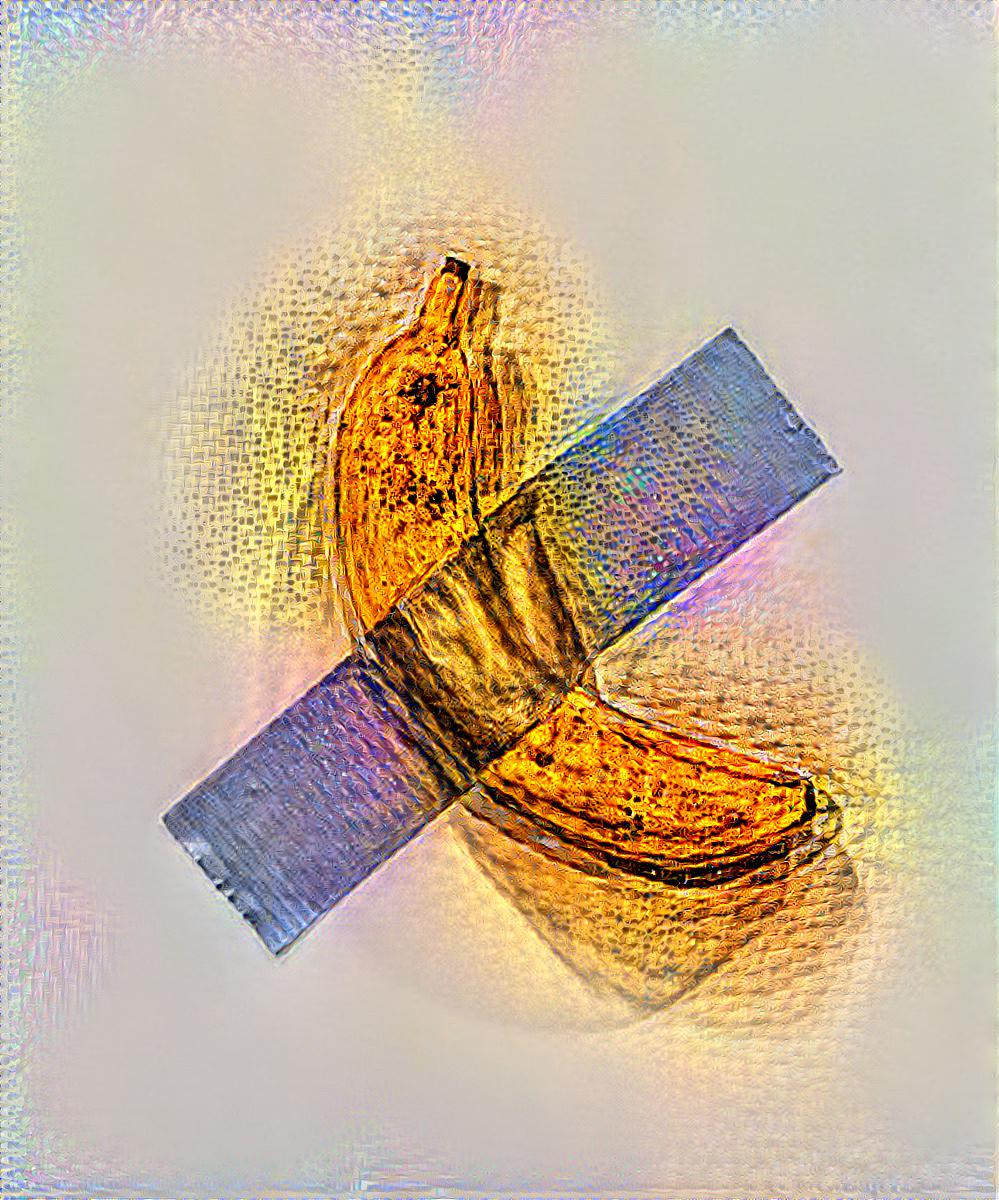 Duct-taped Banana