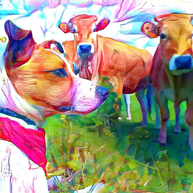 Le CowBoy et ses Vaches