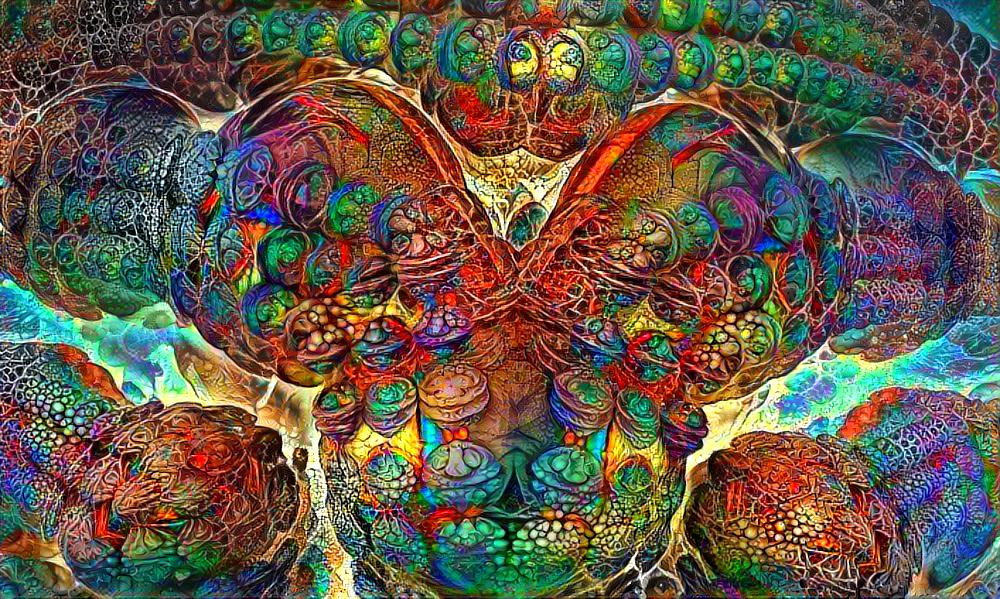 Inside of a fractal