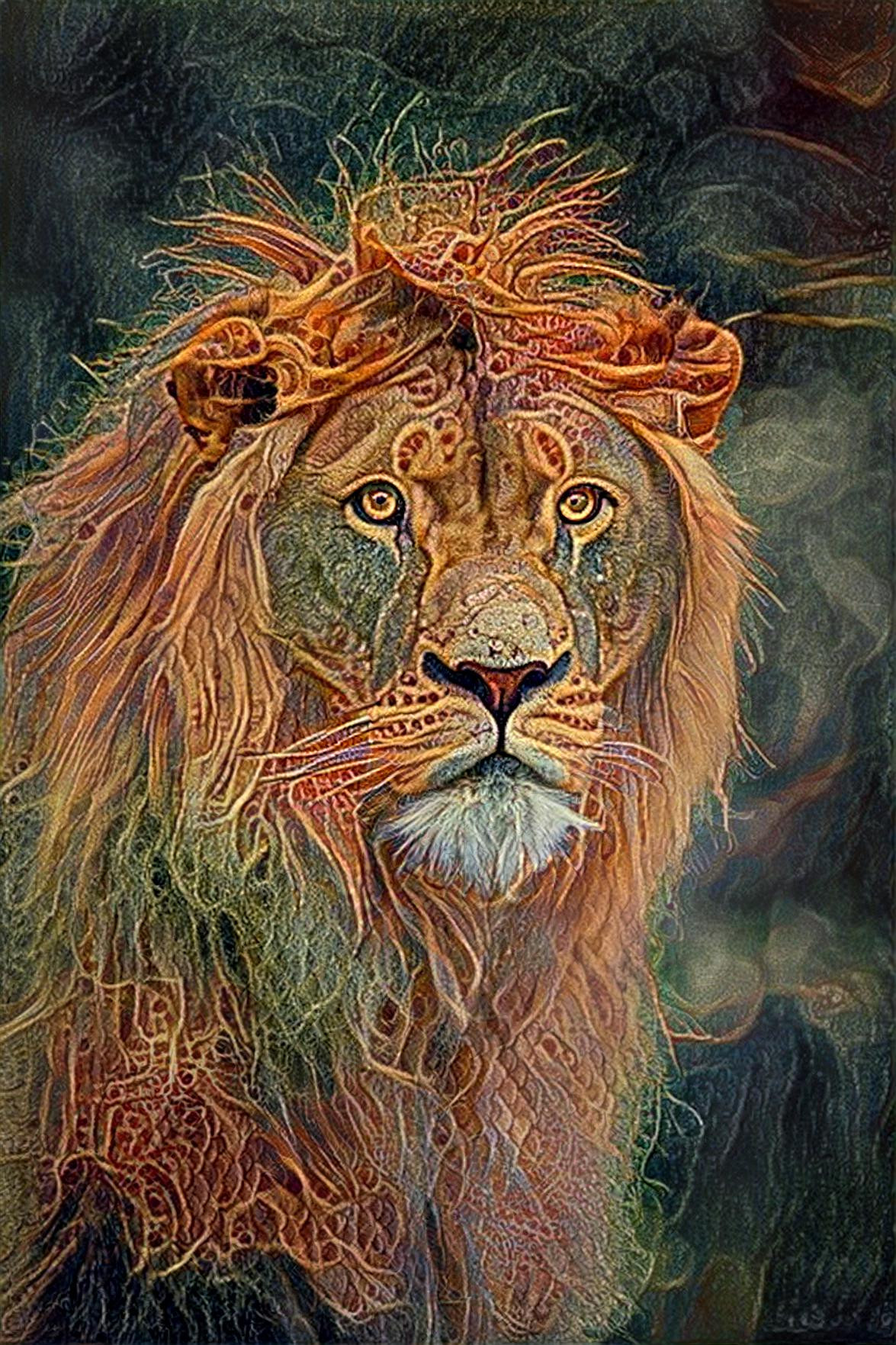 Golden Fantasy Lion