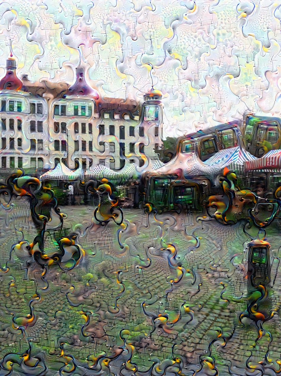 Deep dream. #Möllevångstorget. rocker grandpa and the hidden ones. longte time no deep dreams. hard to find a good base.. this might work :D