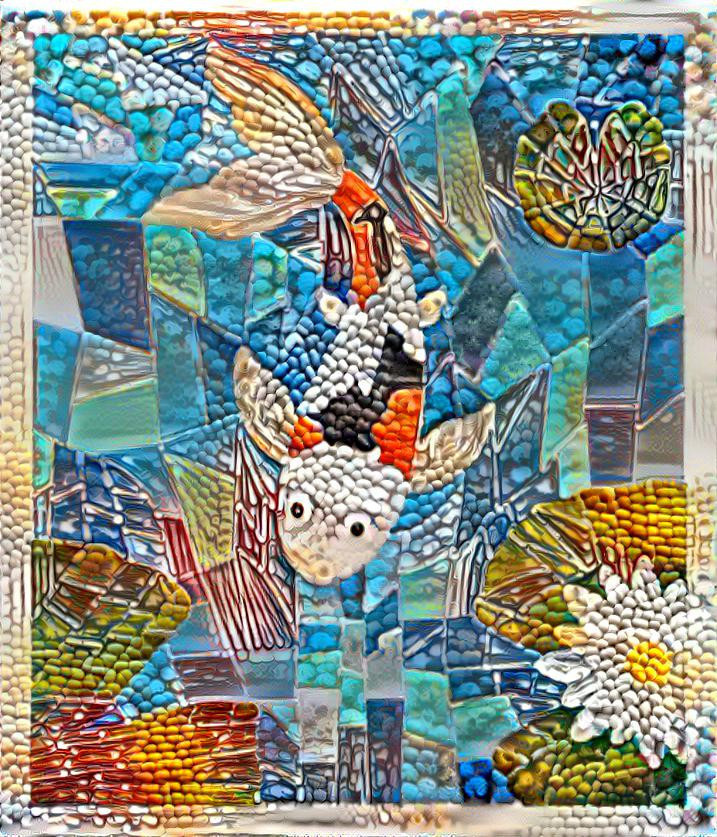 Fish mozaic by shensury dakanc