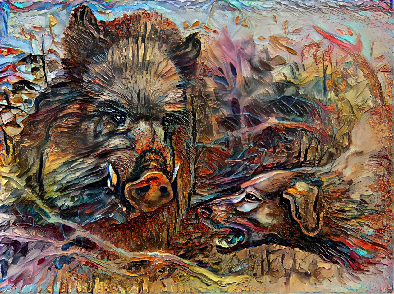 wild boar ( дикий кабан )
