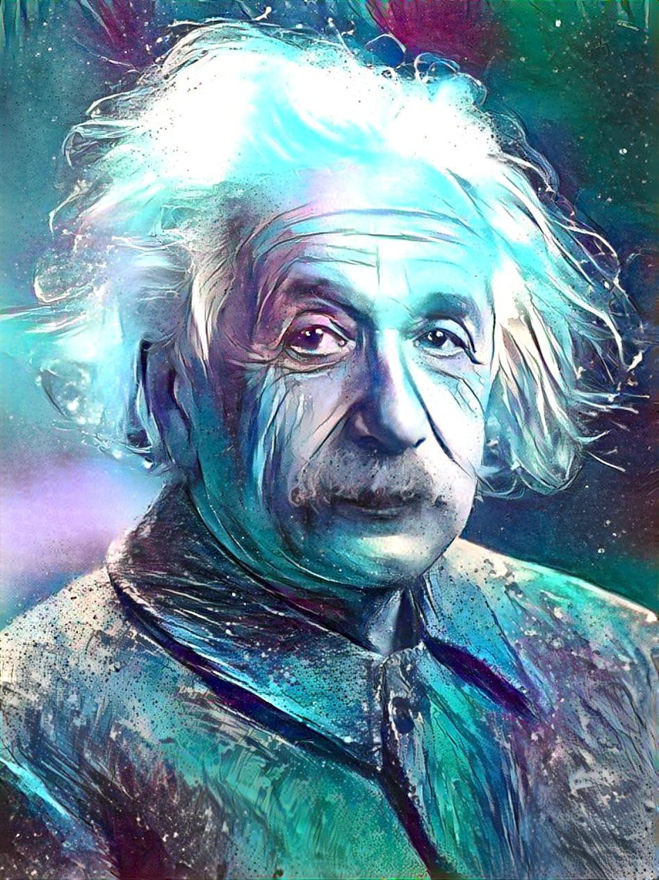 Blue Einstein