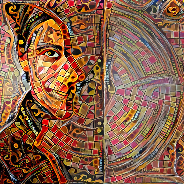 Portrait MBr - ProfileSilhouette (Mosaic)