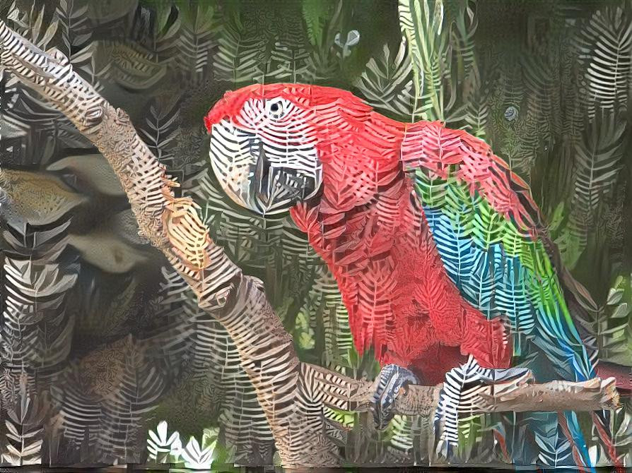 Vegetal parrot