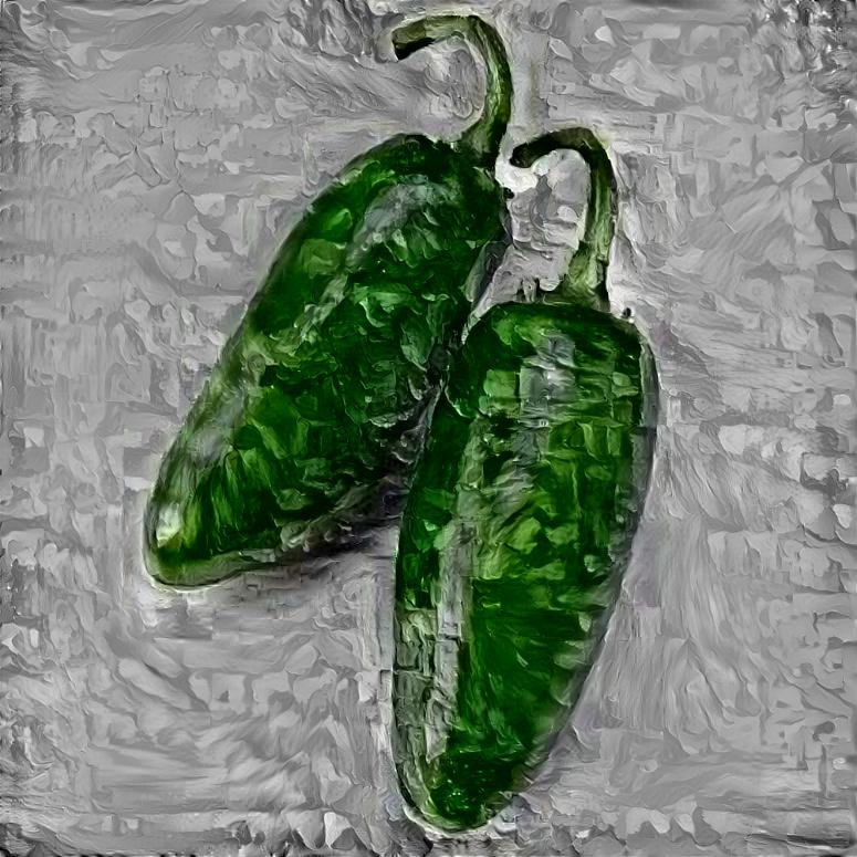 Painted peppers