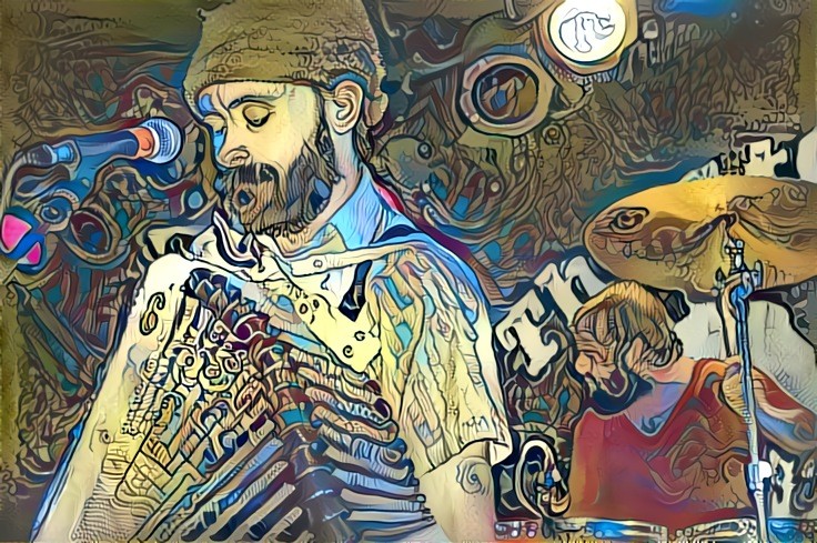 Original photo by Laurel Bree- Aaron and Rickie of mewithoutyou