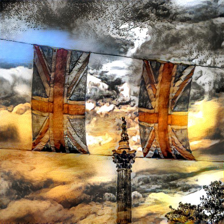 British skyscape